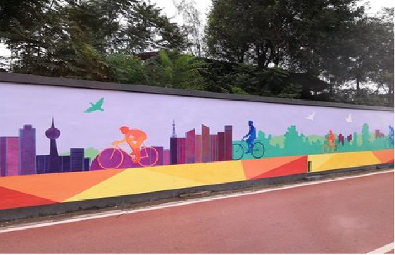 荥阳墙体彩绘-围墙