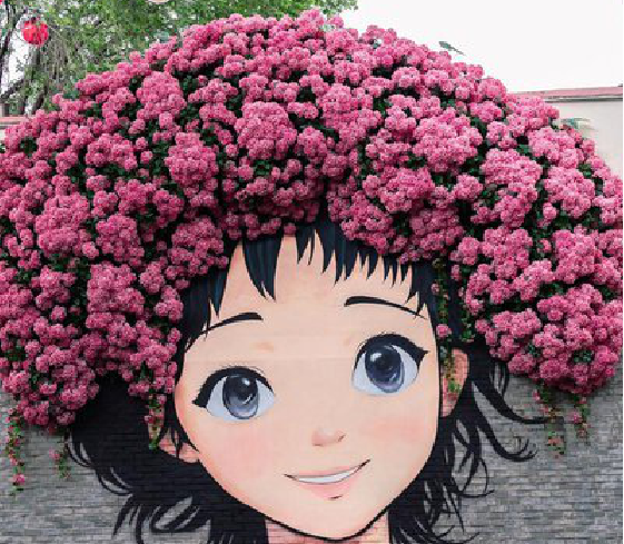 荥阳墙体彩绘-网红墙打卡