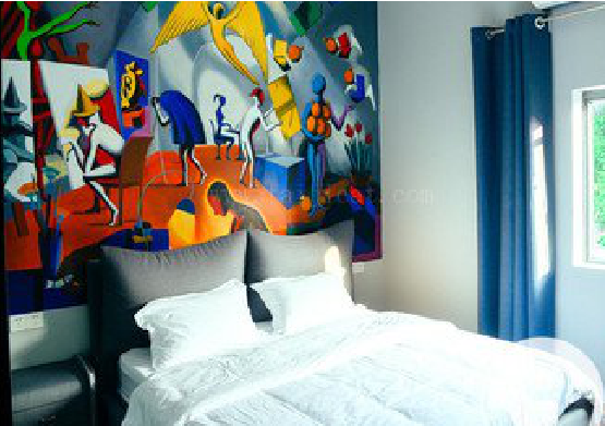 荥阳对于酒店的墙体彩绘而言更注重哪些方面？