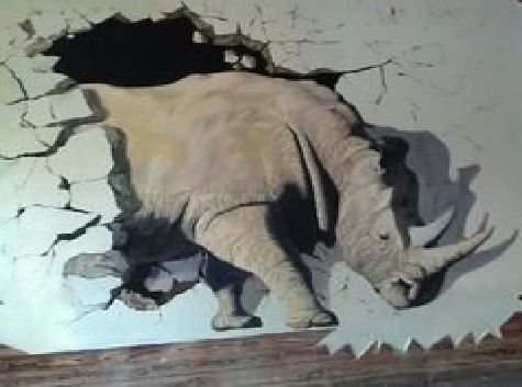 荥阳在墙绘中，如何绘制3D效果？