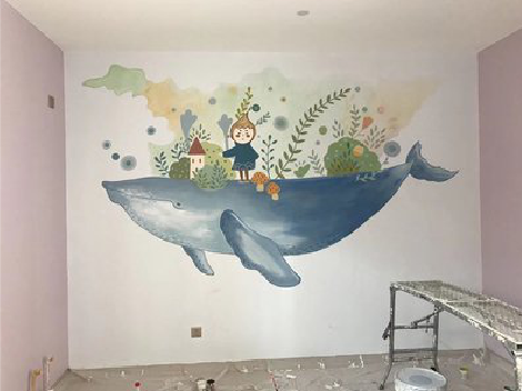 荥阳手绘墙的特点及优势。